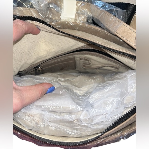 Botkier Warren Convertible Hobo Bag with Front Pocket & gunmetal hardware studs - Picture 7 of 11